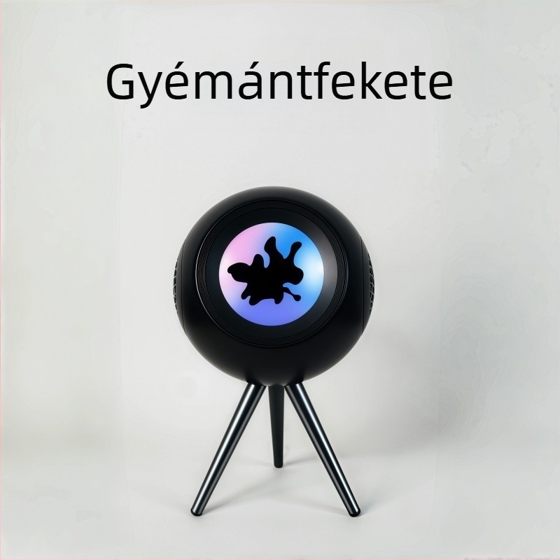 Bluetooth hangszóró LED világítással, 2 hangszóróval, beépített akkumulátor 4000-6000mAh, 30W, Bluetooth 5.3
