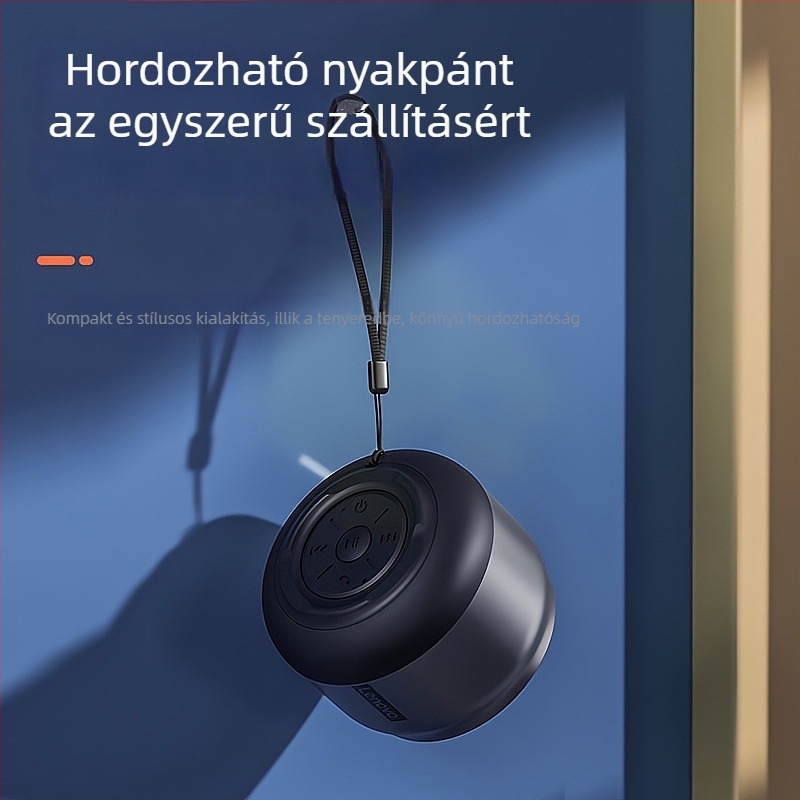 S100 mini Bluetooth hangszóró RGB világítással, Bluetooth 5.0, 100 Hz–20 kHz, 3W, SNR ≥70 dB, beépített akkumulátor