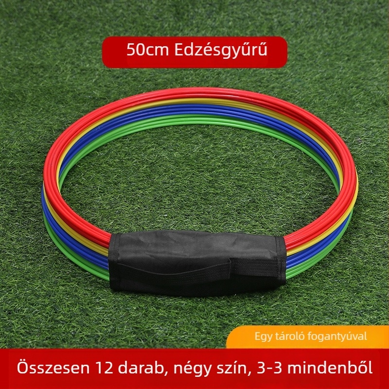 Futball-edzőgyűrű — PP anyag, Nili márka, Zhejiang eredet, edzéssegéd, futballhoz alkalmas