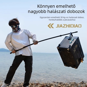 Rozsdamentes acélból készült leesés háló készlet hálófejjel, teleszkópos rúd, 40 cm-es gyűrűátmérő, keskeny szemű háló