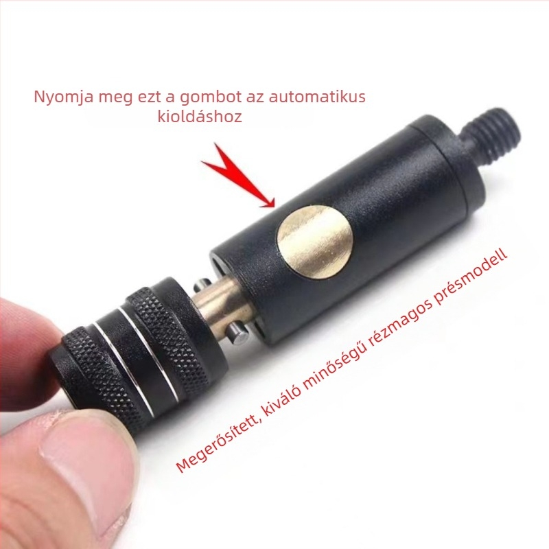 Gyorskioldó anti-rotációs fej hálókhoz, univerzális 8 mm csatlakozó, gyorskapcsoló a hálótámaszhoz, horgászfelszerelés-kiegészítő