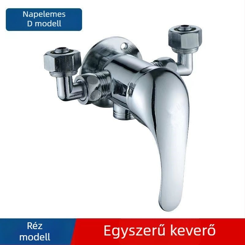 Felszínre szerelt vízkeverő szelep – meleg és hideg csaptelep, üzemi nyomás 1.0, hideg víz 2, meleg víz 90, kilépő áramlás 1