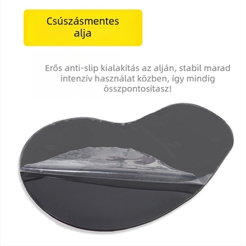 Silikon egérpad csuklótámaszával, 3D dizájn, egyoldalas, hőtranszfer nyomtatás, OEM testreszabás