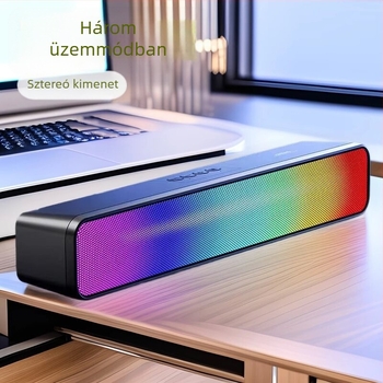 Vezeték nélküli Bluetooth hangszóró, Bluetooth 5.0, 10W kimenet, frekvenciatartomány 35 Hz–16 kHz, beépített 800–1000 mAh akkumulátor, hatótávolság akár 10 m