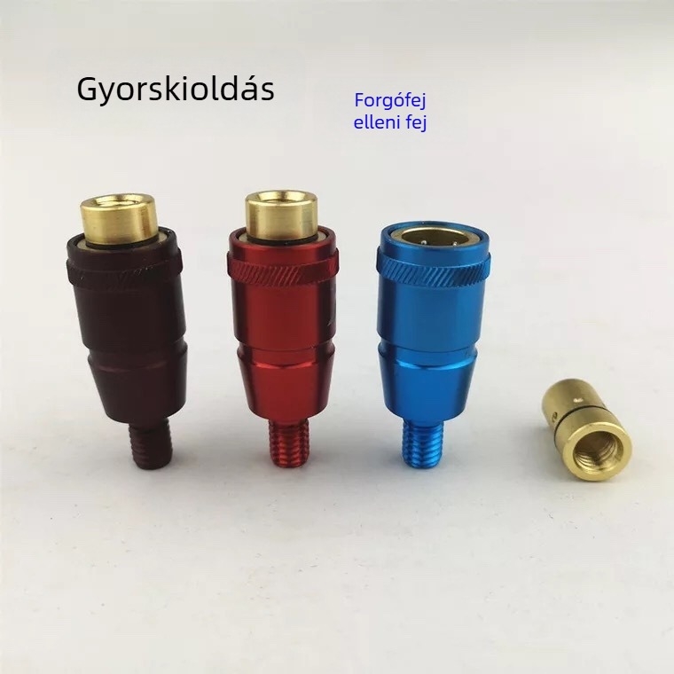 8 mm gyorskioldó hálócsatlakozó anti-rotációs fejjel, alumíniumötvözet