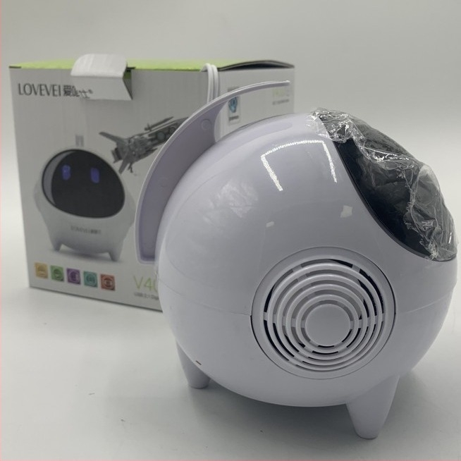 V400 USB 2.0 számítógépes hangfalak, 2-csatornás hangzás, 3,5 mm bemenet, műanyag ház