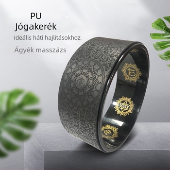 Quantao Jóga Kerék – PU gumi, hátrahajlás és Pilates kör, nyújtó segédeszköz