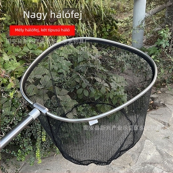 Halászatnál használható hálófej nano ragasztó hálóval, teherbírás 5–30, mélység 52–60 cm