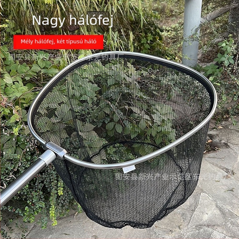 Halászatnál használható hálófej nano ragasztó hálóval, teherbírás 5–30, mélység 52–60 cm