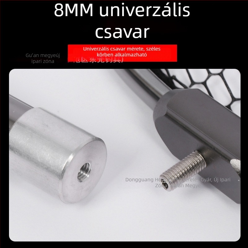 Halászatnál használható hálófej nano ragasztó hálóval, teherbírás 5–30, mélység 52–60 cm