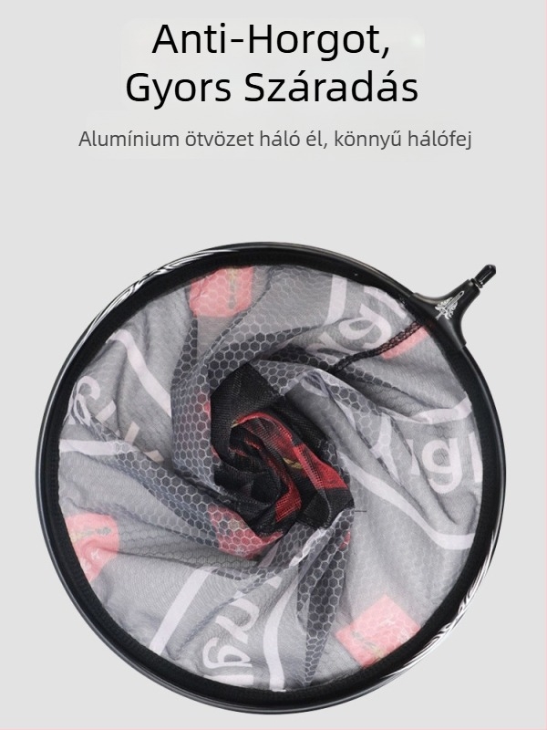Tuoyang Karbonszálas Hálófej Horgászathoz – Kivehető, Ultrakönnyű, Ultraerős, Mélyvízi horgászatra