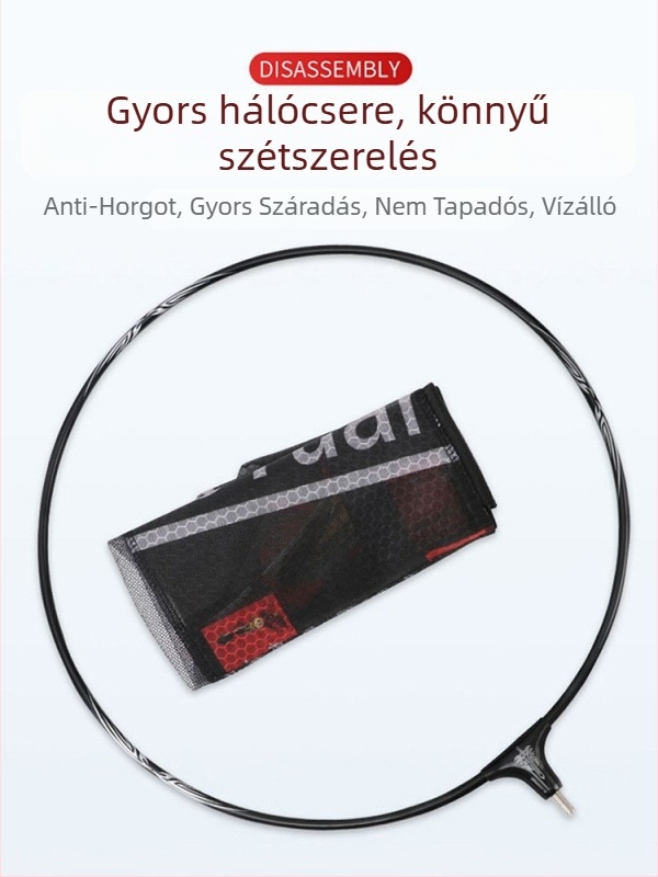 Tuoyang Karbonszálas Hálófej Horgászathoz – Kivehető, Ultrakönnyű, Ultraerős, Mélyvízi horgászatra