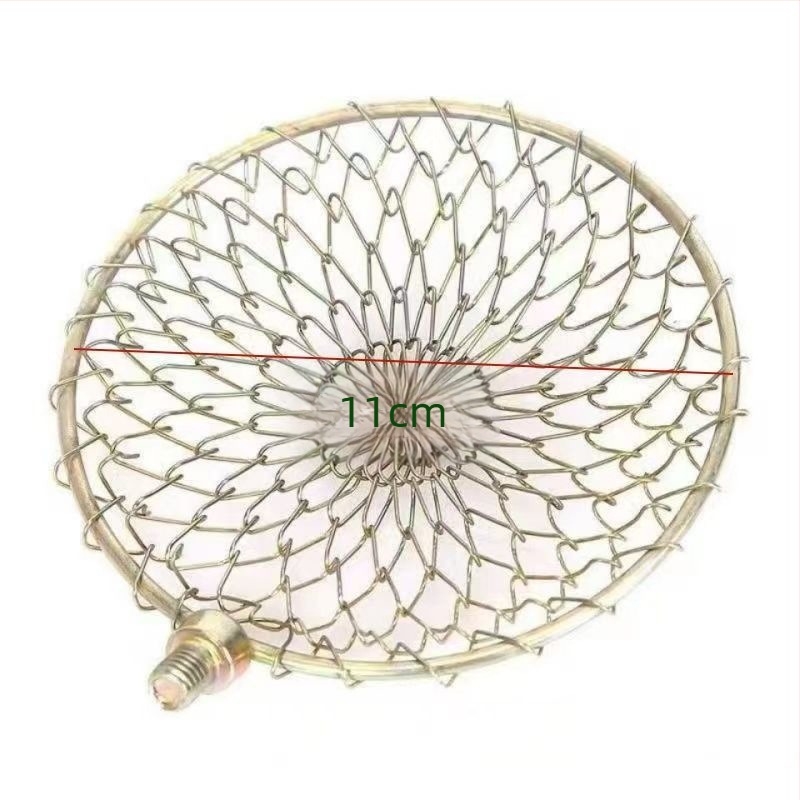 Ice Fishing Skimmer Head, Rozsdamentes acél, Jégbontó, Horgászfelszerelés