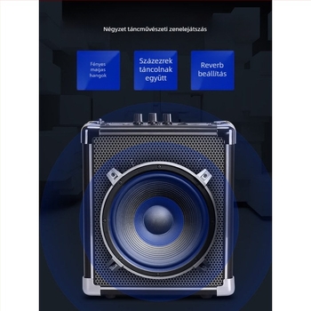 Bluetooth hangszóró Q70bt — hordozható, nagy teljesítményű, memóriakártya és USB bemenettel, kültéri használatra (SNR ≥75 dB)