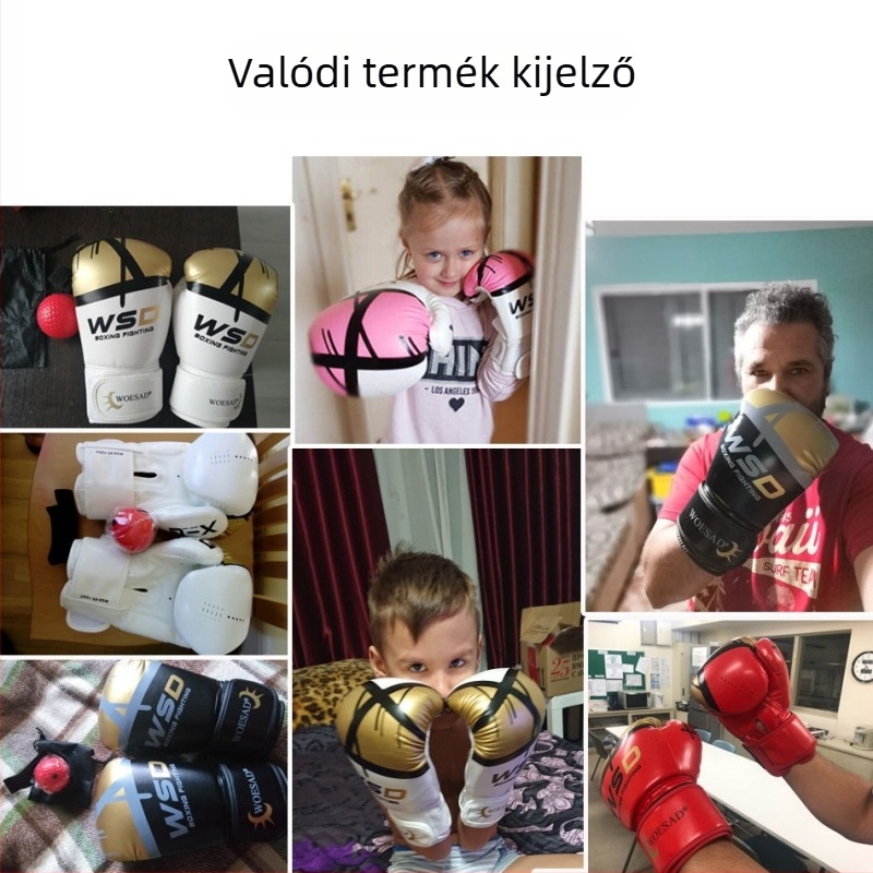 Boxkesztyűk felnőttek és gyerekek számára - Taekwondo, Sanda és harcművészeti edzés