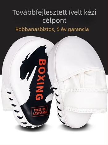 Ívelt, vastított ütő célpont bokszhoz, sanda, Muay Thai és Taekwondohoz – edzőfelszerelés gyerekeknek és felnőtteknek