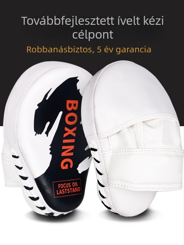 Ívelt, vastított ütő célpont bokszhoz, sanda, Muay Thai és Taekwondohoz – edzőfelszerelés gyerekeknek és felnőtteknek