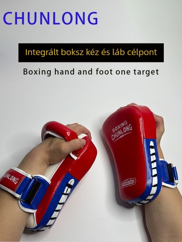 Kéz- és láb integrált célpont sanda, Muay Thai és Taekwondo edzéséhez, PU anyag, függőleges stílus, 660 g, modell: kéz- és láb integrált célpont, gyermekek számára