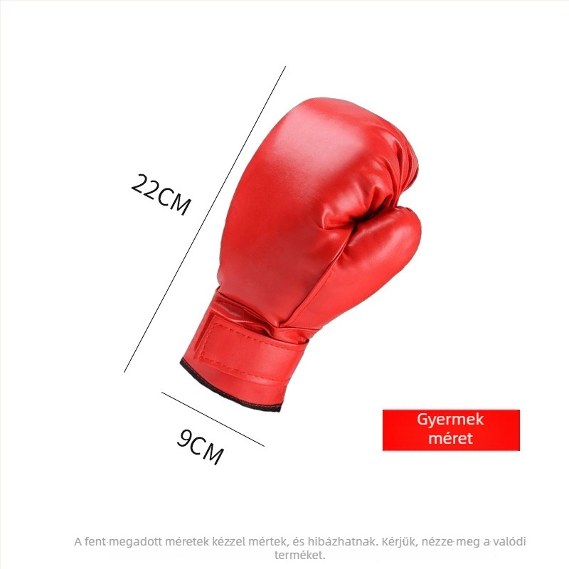 Gyerekeknek szánt bokszkesztyűk Sanda és Taekwondo számára (PU anyag, STGP-2 modell, 0,4 kg)