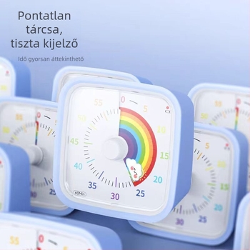 Konyhai időzítő leesés elleni védelemmel, csendes működéssel és vizuális LCD-kijelzővel — diákoknak szánt házi feladat időzítő, elemmel működő kvarc óra