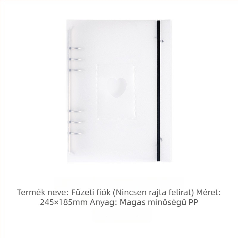 Fotók és postai képeslapok tároló album, PP borító, 40 oldal, kötés más típusú, logó nyomtatás és testreszabás