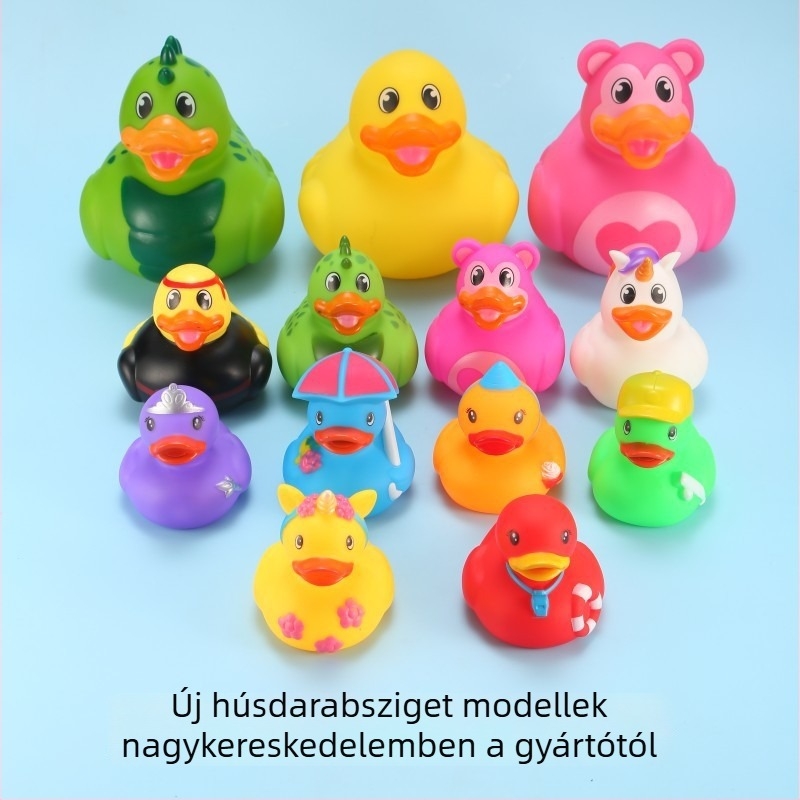 PVC vinil játék vízsugárzó funkcióval – kacsa 7–14 éveseknek