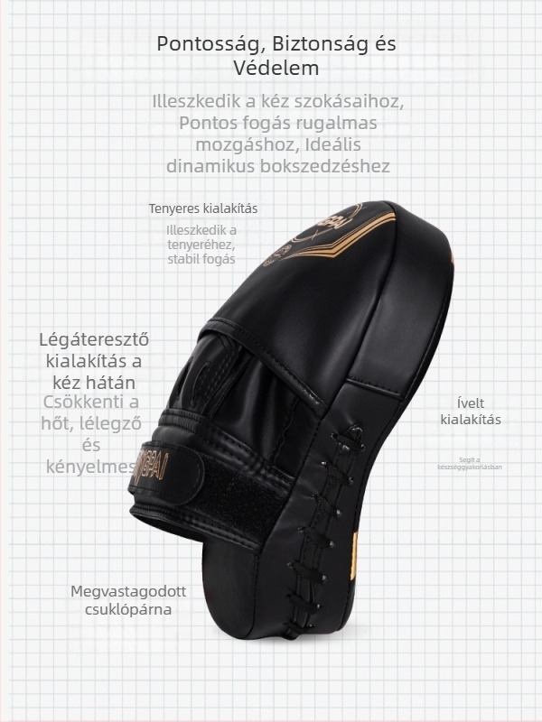 Venom Kéz Célzó – Ultimate Edition – PU anyagú ívelt célzó kéz boksztréningekhez; függőleges stílus; 0.3 kg