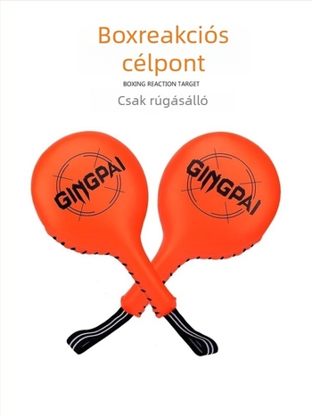 Harci sportok edző célpont – reakció célpont a boxhoz, taekwondohoz, Muay Thai-hoz és Sanda-hoz, PU anyag, függőleges kialakítás, súly 0,5 kg, modell boxing ping-pong target