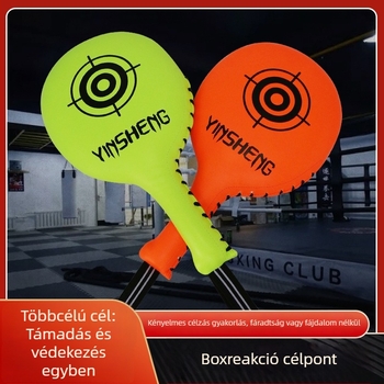 Kézben tartható boksz-edzés célpont PU anyagból, 0.3 kg súlyú