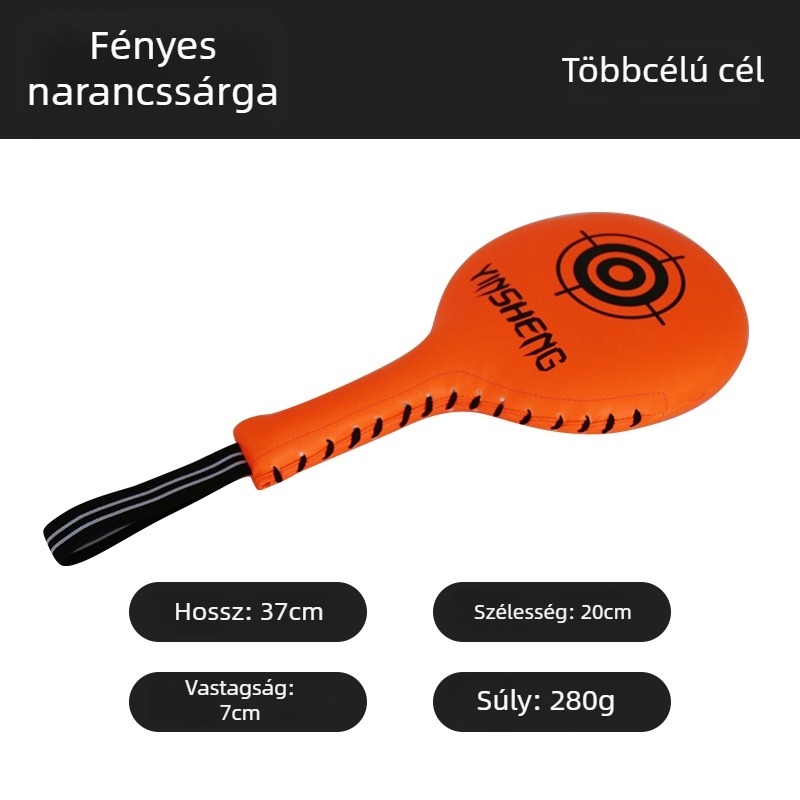 Kézben tartható boksz-edzés célpont PU anyagból, 0.3 kg súlyú