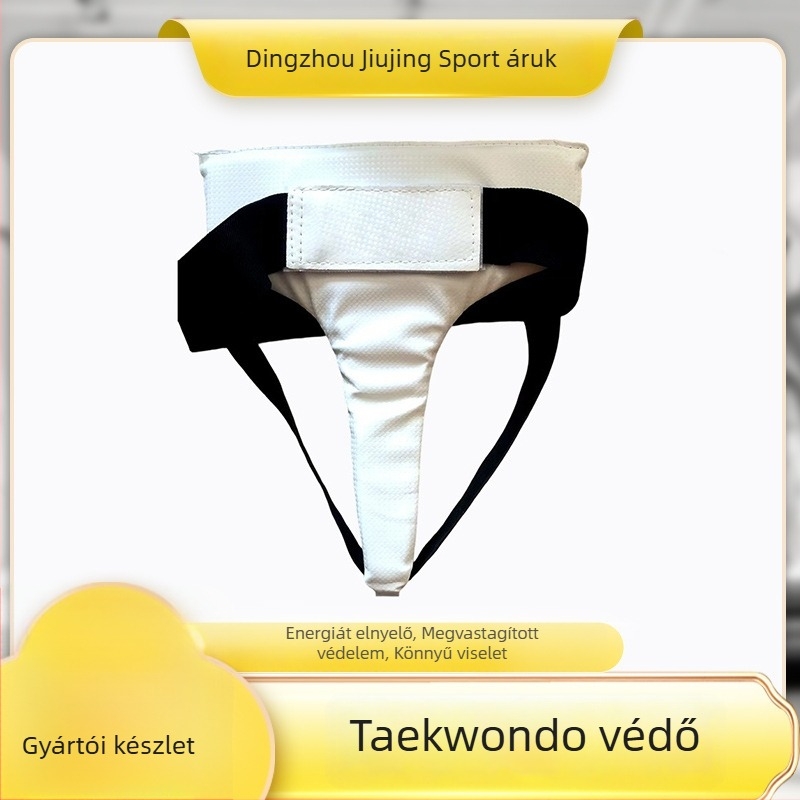 Vastagított Taekwondo ágyékvédő, uniszex sparring felszerelés, karate védelem, 2025 kiadás