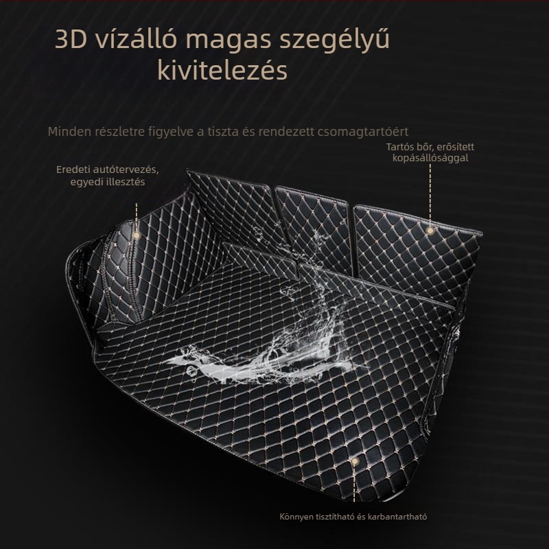 Kai Bemei bőr csomagtartó szőnyeg autóhoz, speciális modell, vízálló, testreszabható