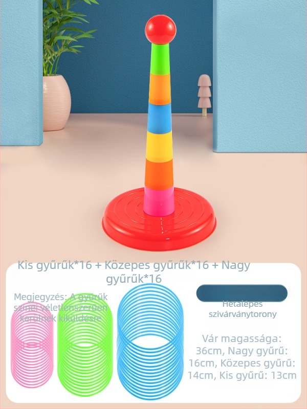Kongming lock / Luban lock – műanyag puzzle a záráshoz, logikai fejtörő 14+