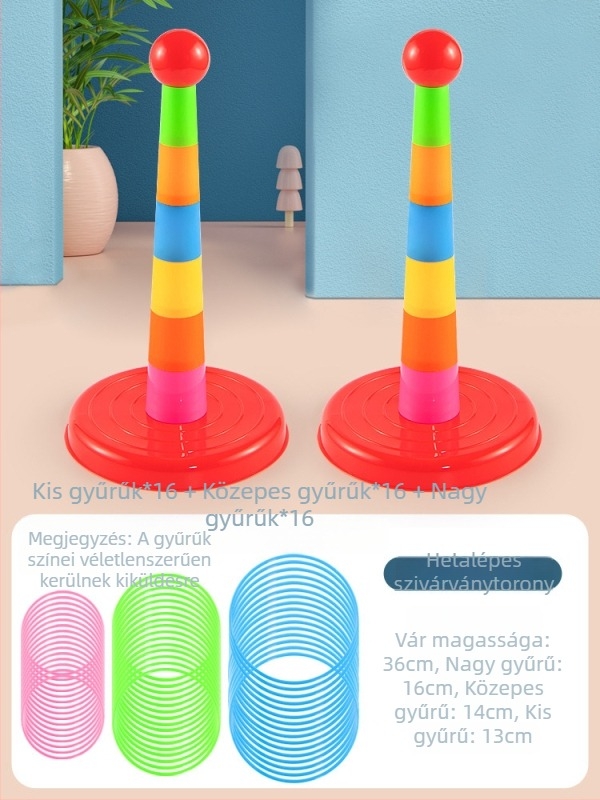 Kongming lock / Luban lock – műanyag puzzle a záráshoz, logikai fejtörő 14+