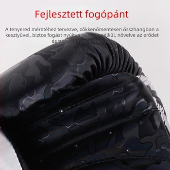 Box kesztyűk gyerekek és felnőttek számára, PU anyag, függőleges stílus, általános modell, Taekwondo edzésekhez és sanda mérkőzésekhez