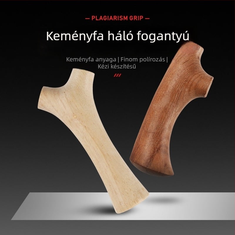 Sakya Well horgászbot kiegészítő készlet — kézzel készített, fa markolat, DIY összeszerelés