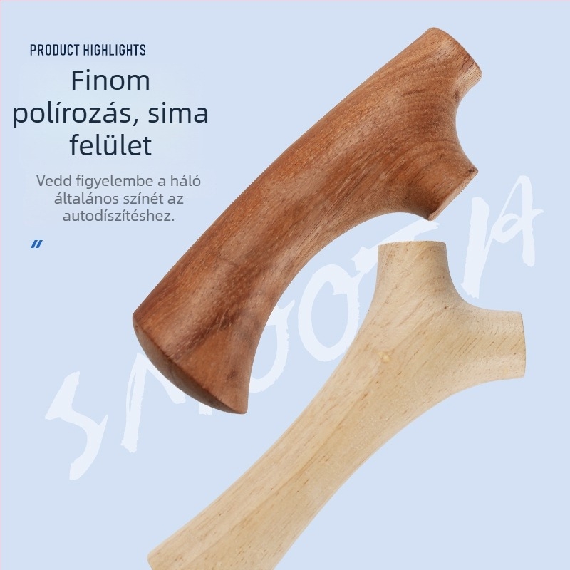 Sakya Well horgászbot kiegészítő készlet — kézzel készített, fa markolat, DIY összeszerelés