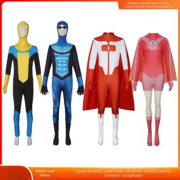 Falai Animation Cosplay Bodysuit Játékokhoz és Anime-hoz – Uniszex, Poliészter, Színpadi ruházat