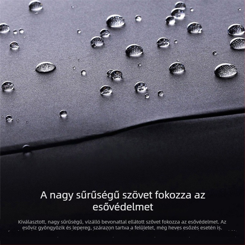 Kilencszínű kapszula esernyő napra és esőre, UPF50+ UV védelem, ötágú összecsukható esernyő fekete bevonattal