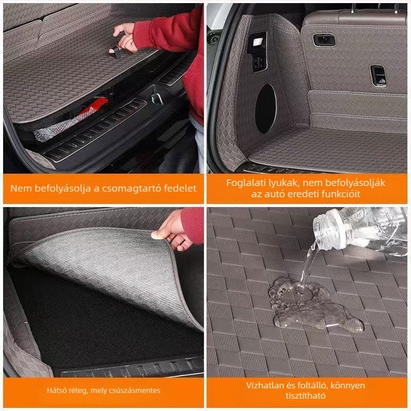 Bőr csomagtartó szőnyeg Wenjie M9-hez, teljes lefedettséggel