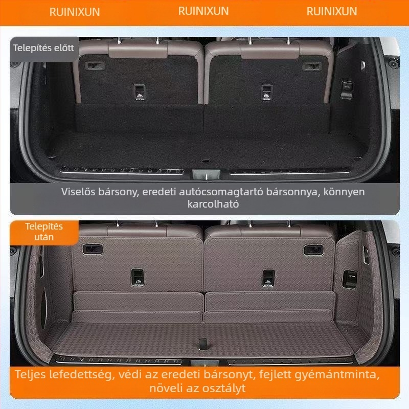 Bőr csomagtartó szőnyeg Wenjie M9-hez, teljes lefedettséggel