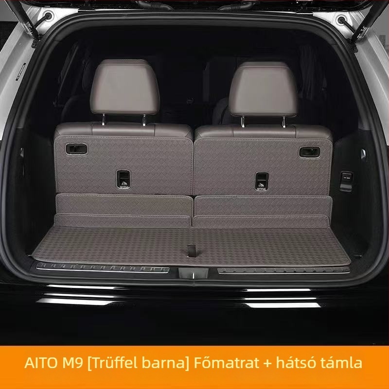 Bőr csomagtartó szőnyeg Wenjie M9-hez, teljes lefedettséggel