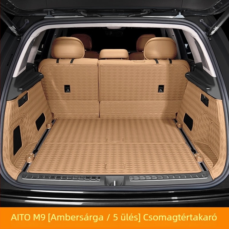 Bőr csomagtartó szőnyeg Wenjie M9-hez, teljes lefedettséggel