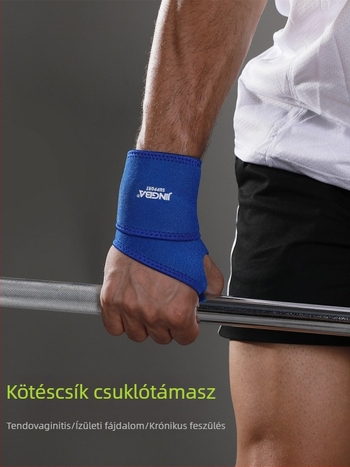 Nylon csuklóvédő karpánt felnőtteknek, kültéri sportokhoz, kosárlabda, tollaslabda és tenisz