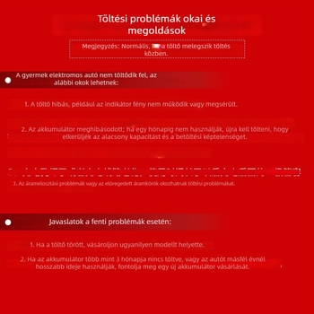 Gyerekeknek szánt elektromos autó töltő, 6–12V, bemenet 100–240V AC, kimenet 6–12V, 1A