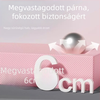 Jóga matrac EVA, 6 mm vastagság, súly 1200, alkalmas edzéshez és szépségápoláshoz