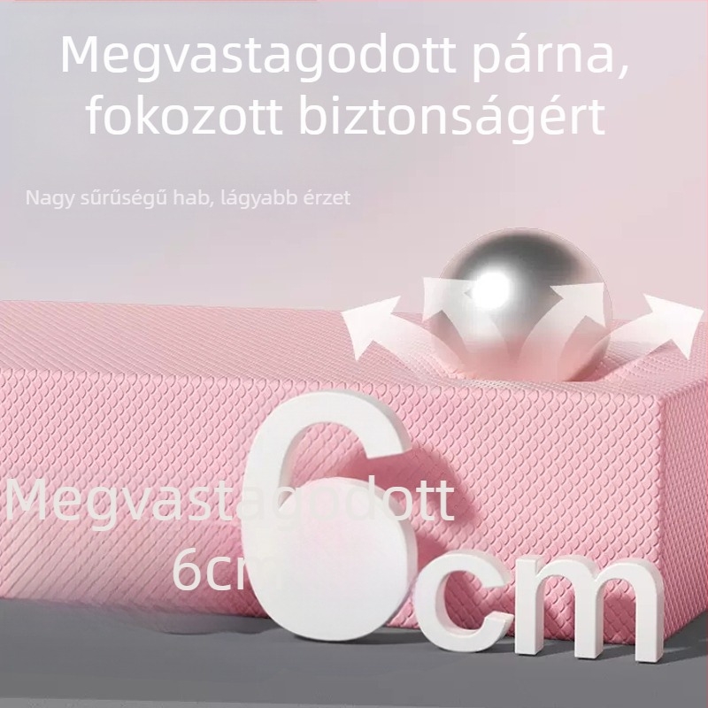 Jóga matrac EVA, 6 mm vastagság, súly 1200, alkalmas edzéshez és szépségápoláshoz