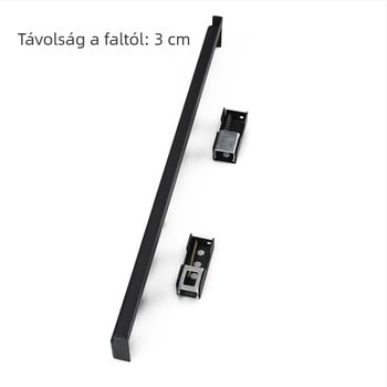 Kétlyukú univerzális TV-fali tartó, modell L02, vasból, mechanikus vezérlés, teherbírás >15 kg