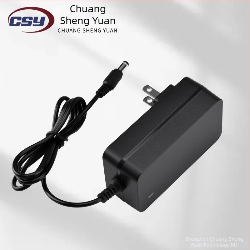 Li-ion akkumulátor töltő, 8.4V, bemenet AC 100-240V, kimenet DC 8.4V 1A