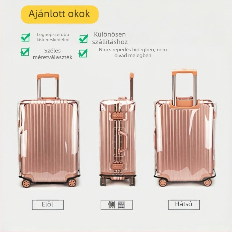 Bőröndvédelmi szett, EVA anyag, 20–35L, vízálló, ütésálló, lopás elleni védelem